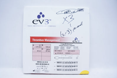 EV3 41059-01 Cragg-McNamara Valved Infusion Cath. 5F x 40cm x 135cm (x)